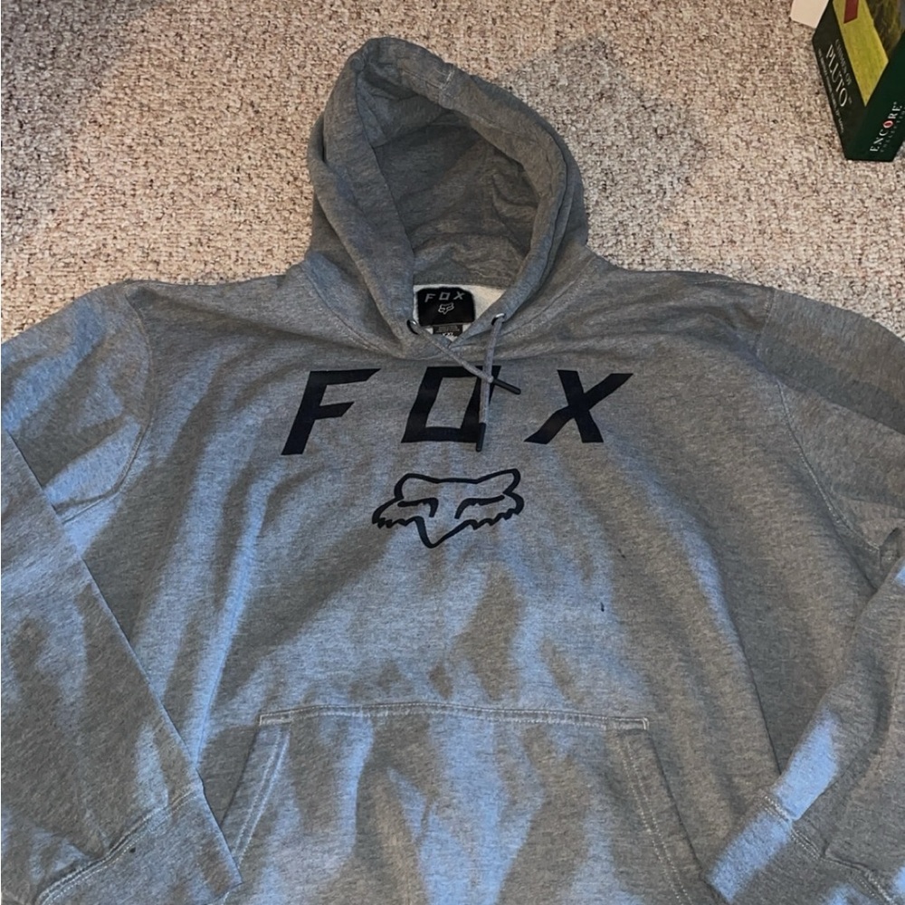 Fox Men's Charcoal Hoodie